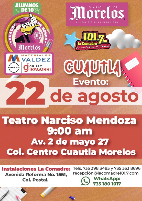 Alumnos de 10 Cuautla 2025