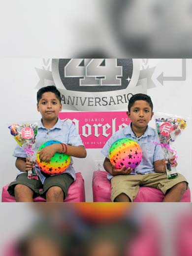 Aldo Emmanuel  y Adria �n Natanael