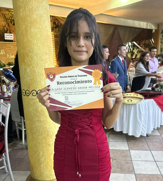 Danna Melissa Salgado Zermen �o